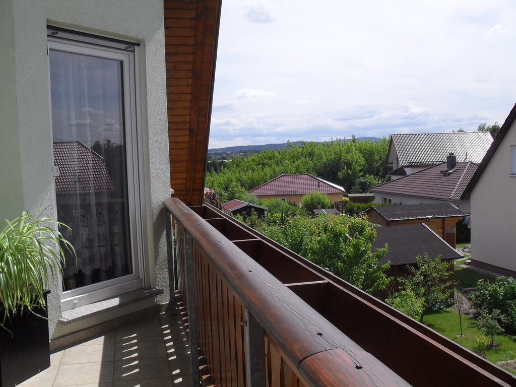Zimmervermietung Im Eigenheim Göda Exterior foto